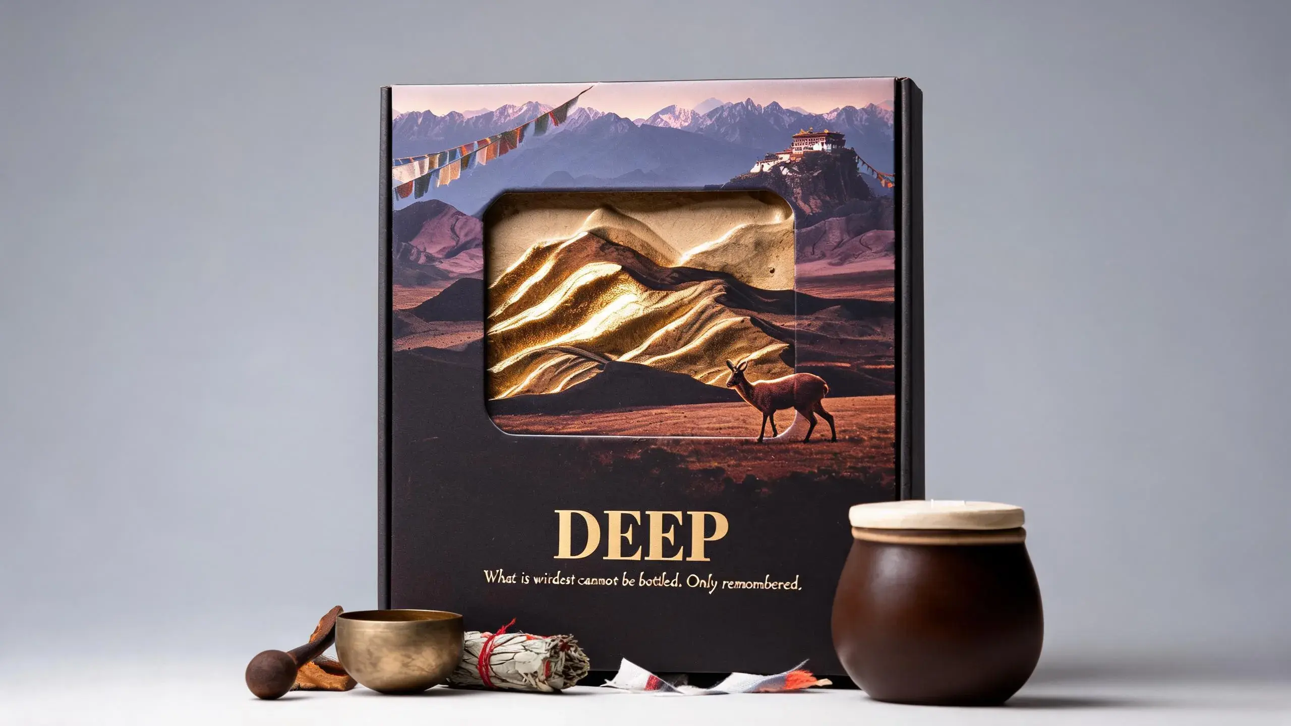 MUSK · DEEP Candle Packaging