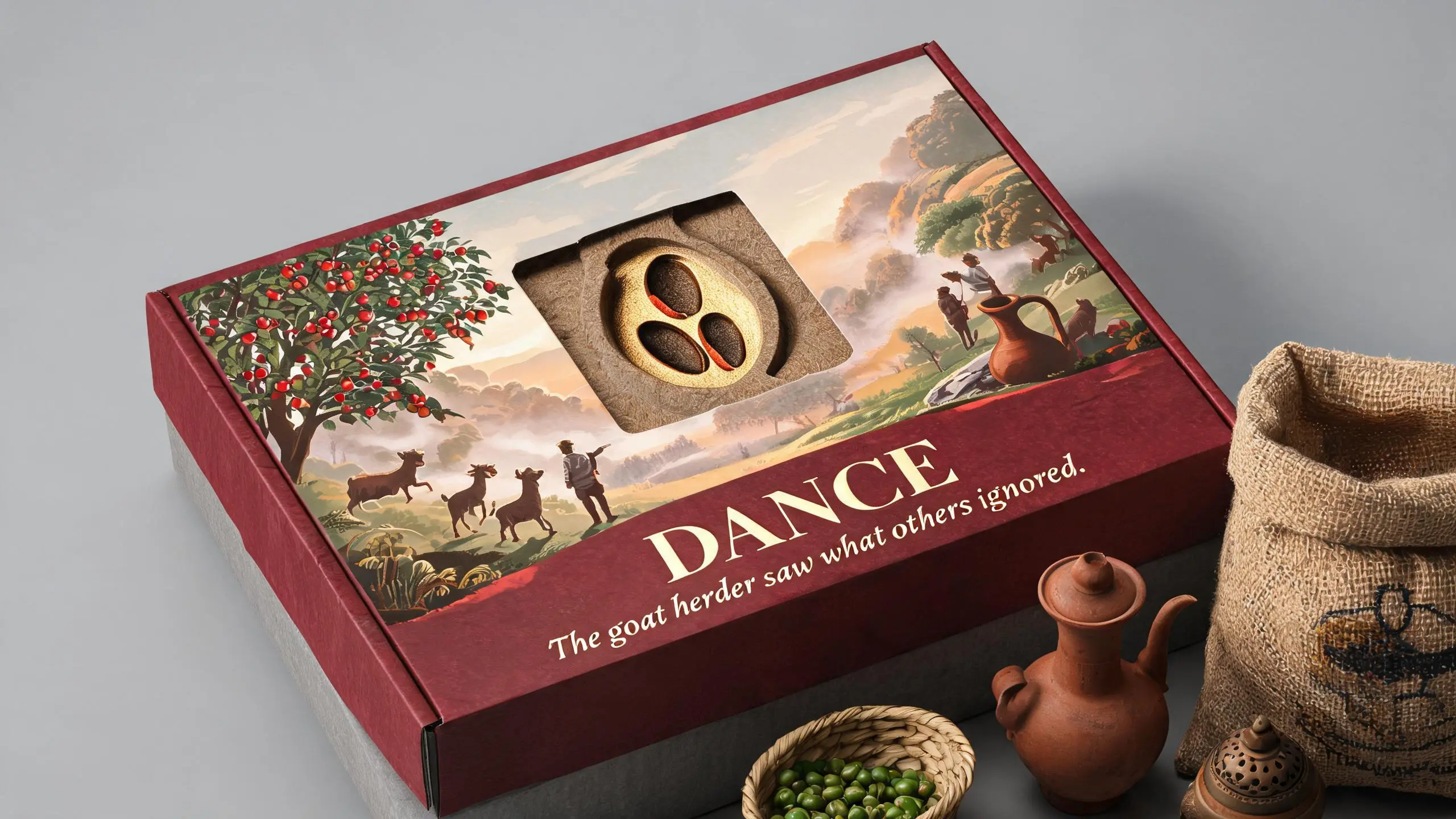 YIRGACHEFFE · DANCE · Coffee Origin Packaging
