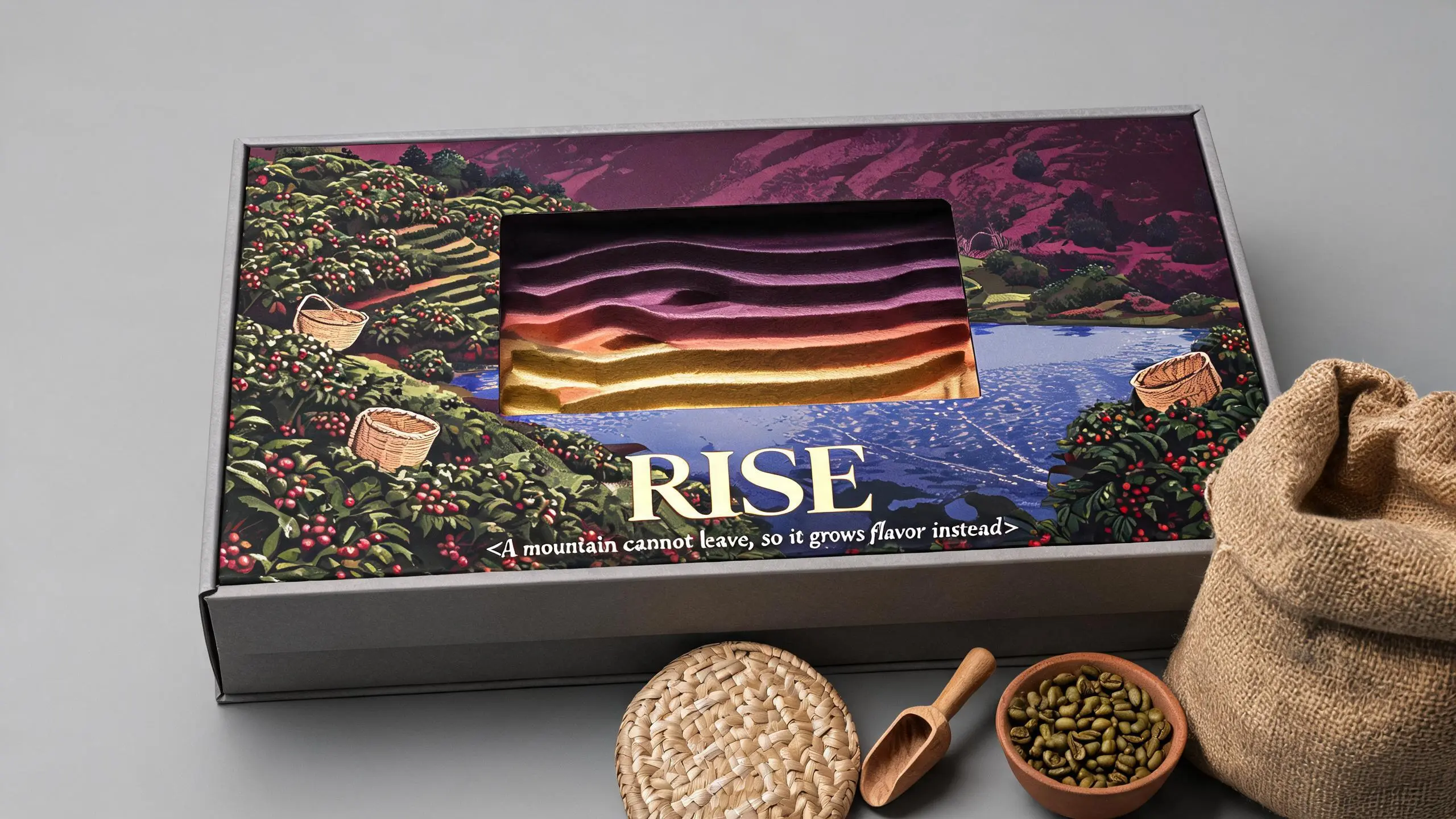 SIDAMO · RISE · Coffee Origin Packaging