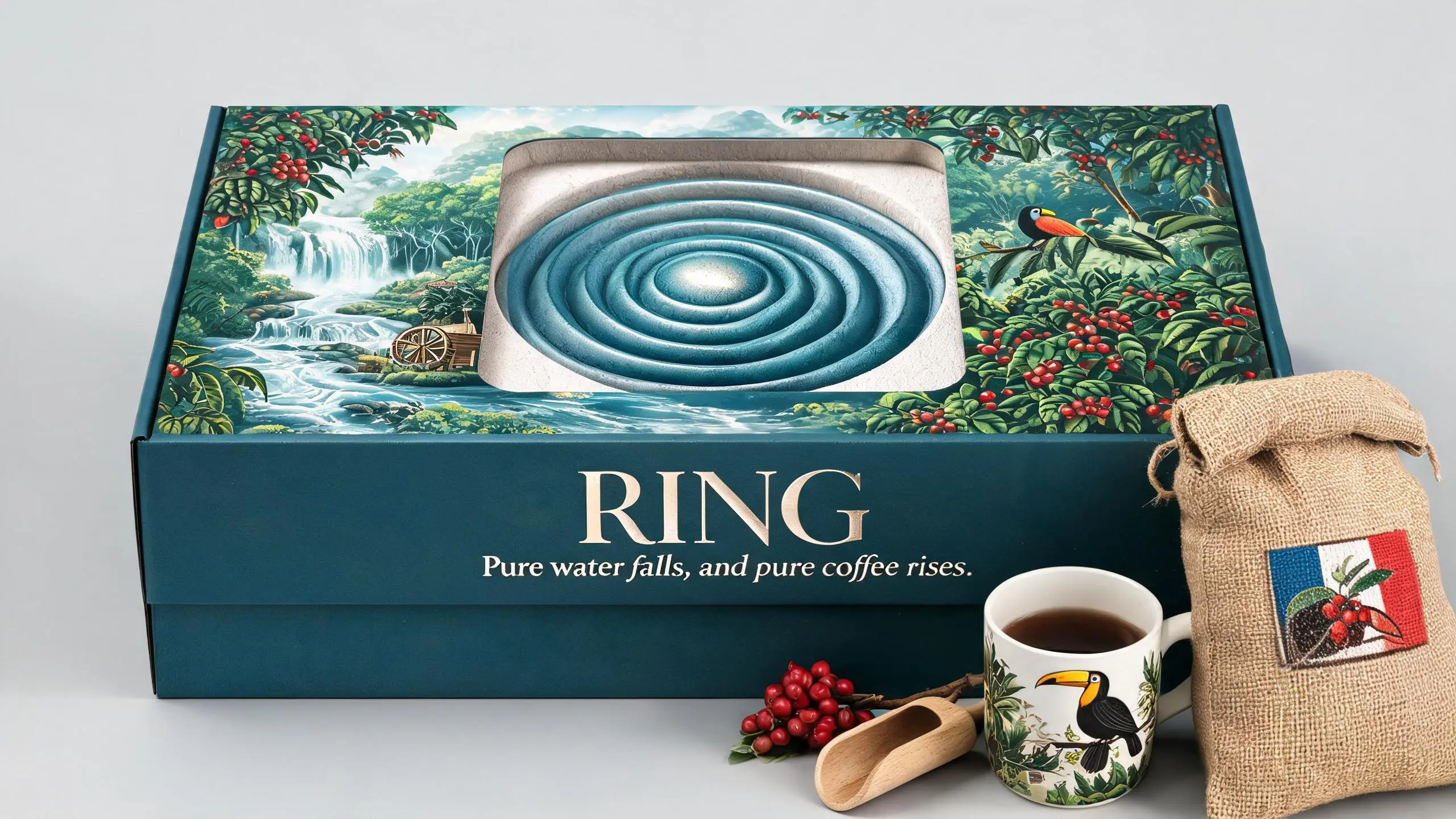 TARRAZU · RING · Coffee Origin Packaging
