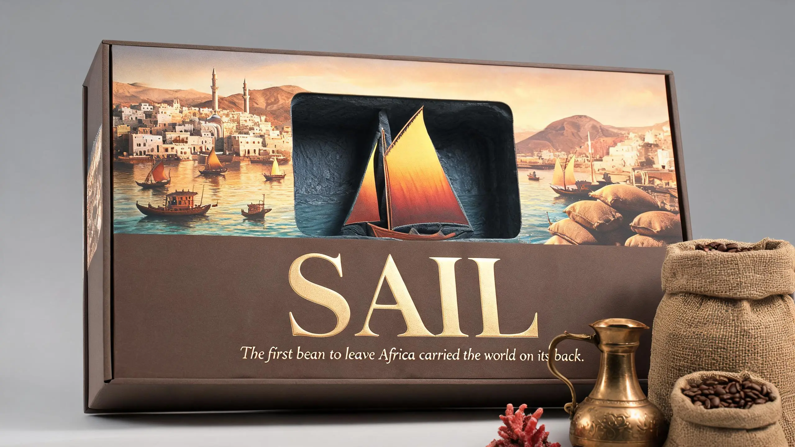 MOCHA · SAIL · Coffee Origin Packaging