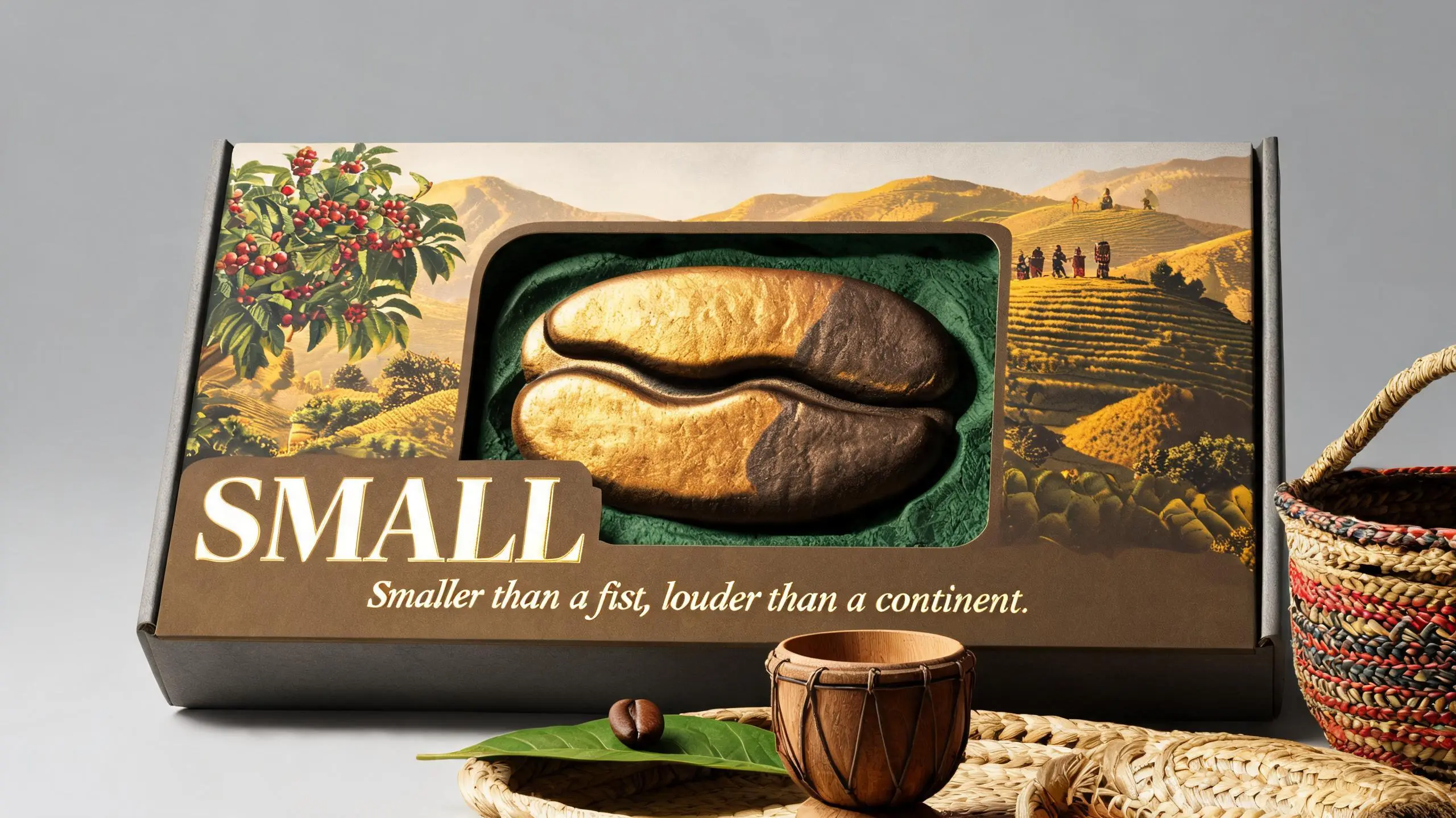 BURUNDI · SMALL · Coffee Origin Packaging