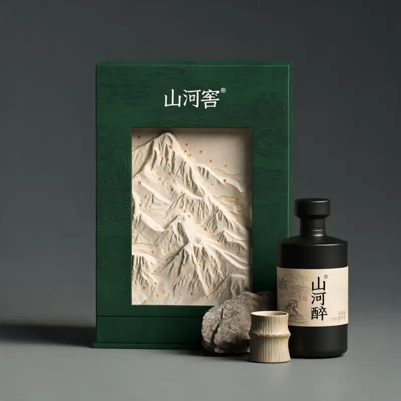 高端白酒·纸塑叙事礼盒